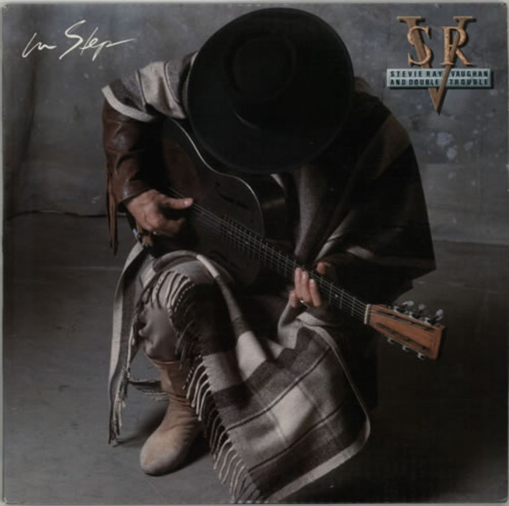 Stevie Ray Vaughan In Step US vinyl LP album (LP record) OE45024