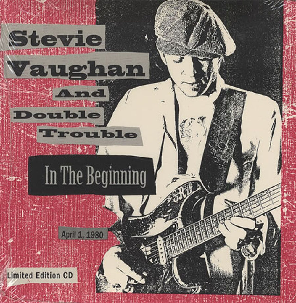 Stevie Ray Vaughan In The Beginning US Promo CD album (CDLP) ESK4822