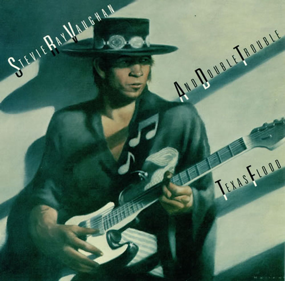 Stevie Ray Vaughan Texas Flood Dutch vinyl LP album (LP record) EPC4609511