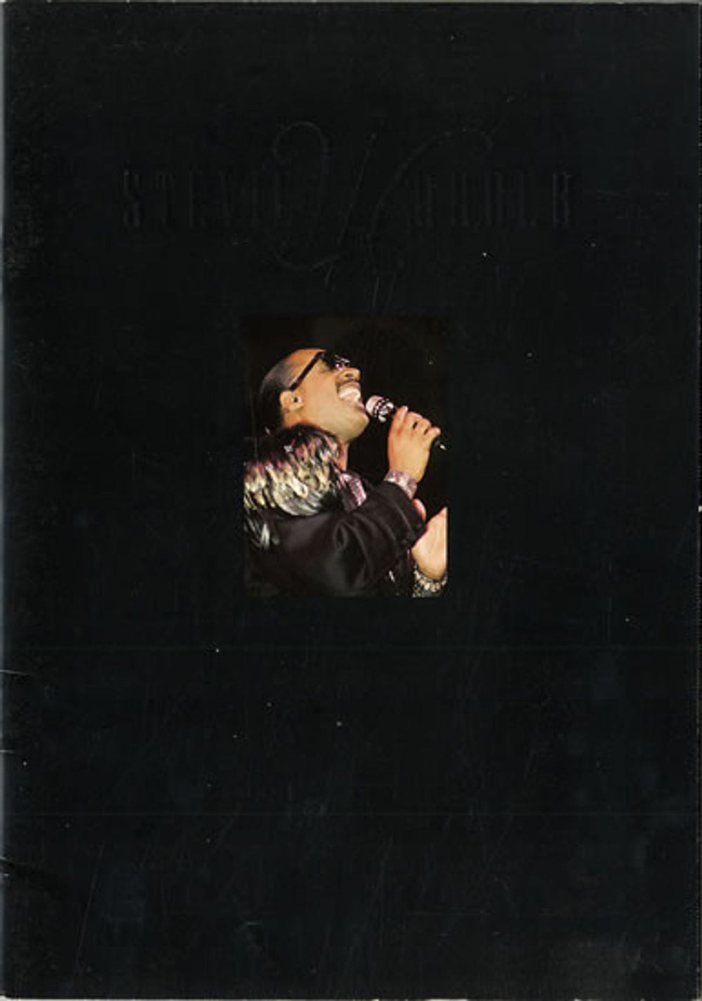 Stevie Wonder Europe '89 + ticket stub UK tour programme TOUR PROGRAMME