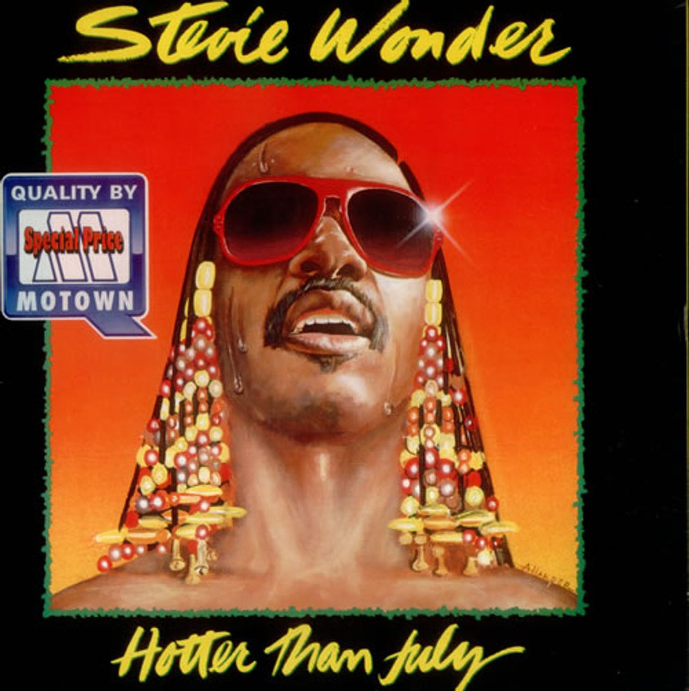 Stevie Wonder Hotter Than July UK vinyl LP album (LP record) ZL72015