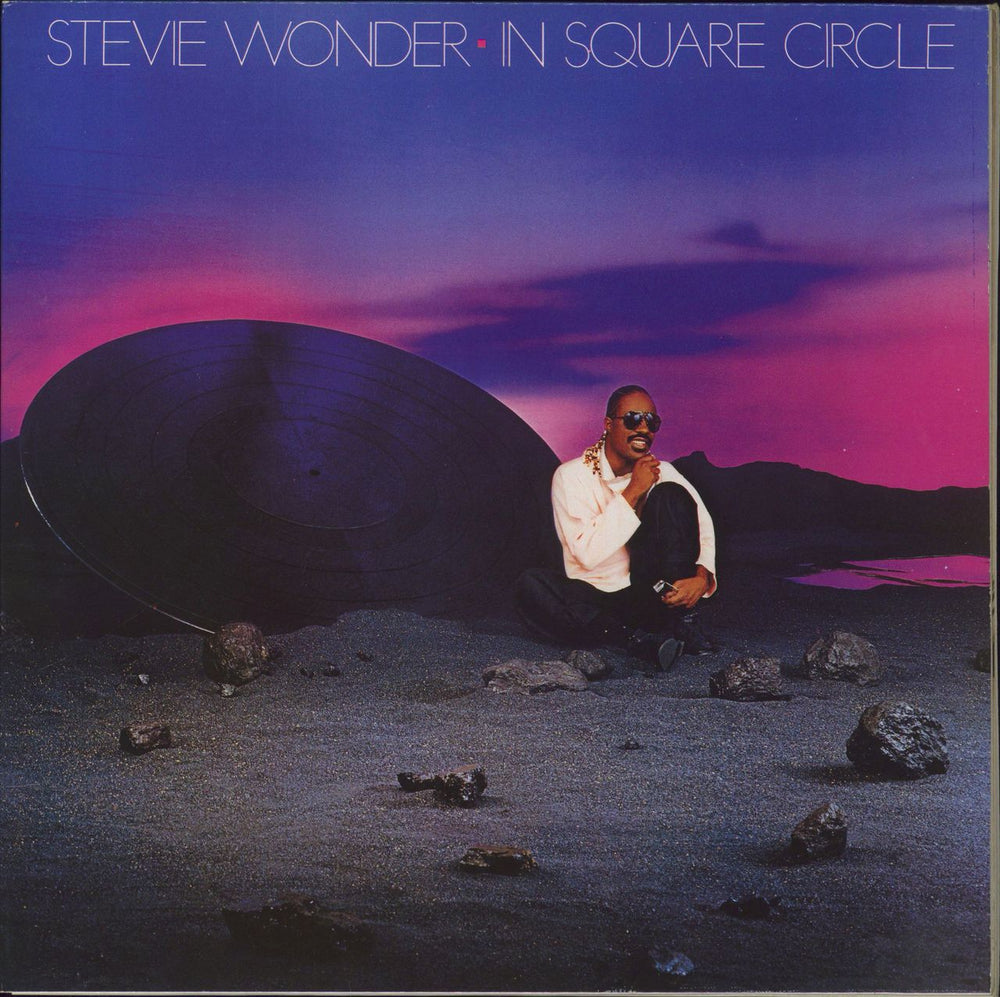 Stevie Wonder In Square Circle German vinyl LP album (LP record) ZL72005