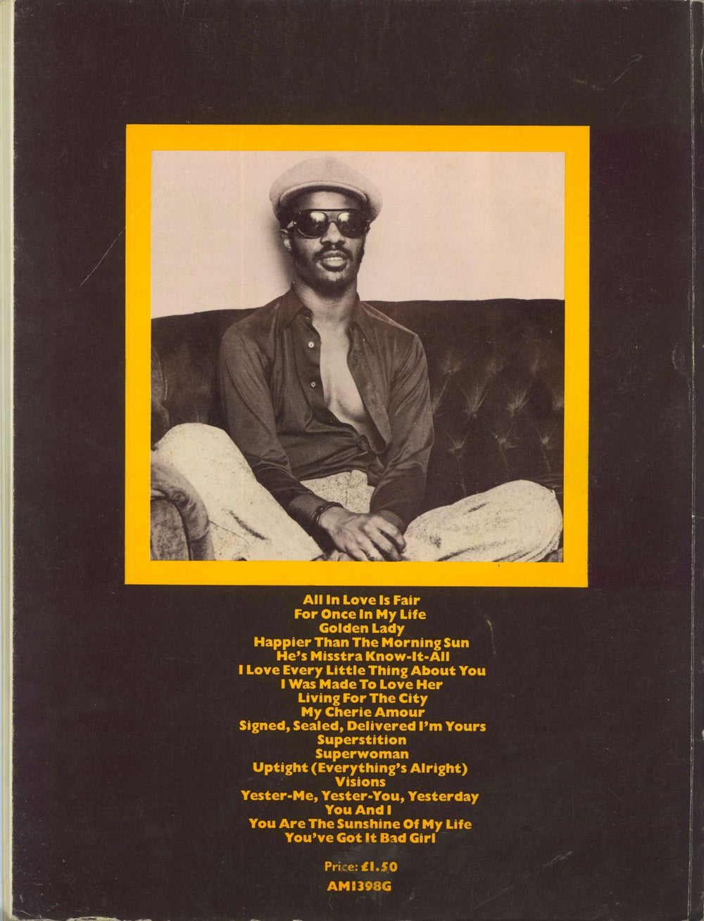 Stevie Wonder Stevie Wonder UK book