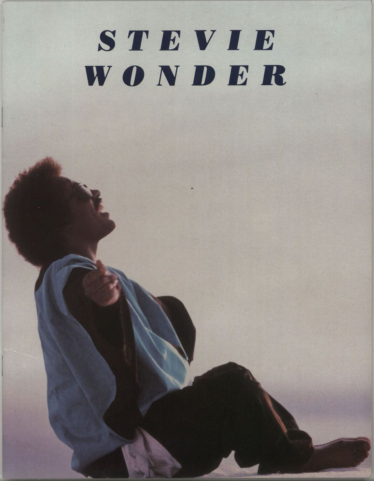 Stevie Wonder Stevie Wonder UK Tour programme —