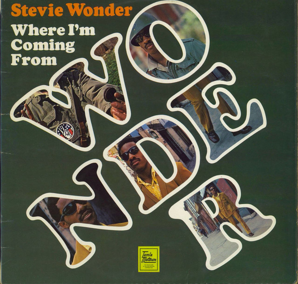 Stevie Wonder Where I'm Coming From - 1st - EX UK vinyl LP album (LP record) STML11183