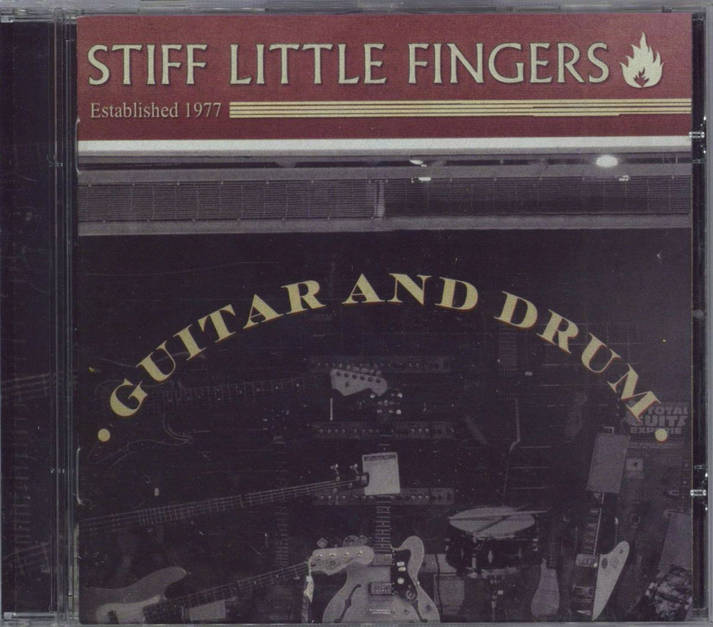 Stiff Little Fingers Guitar And Drum UK CD album (CDLP) 724359148021