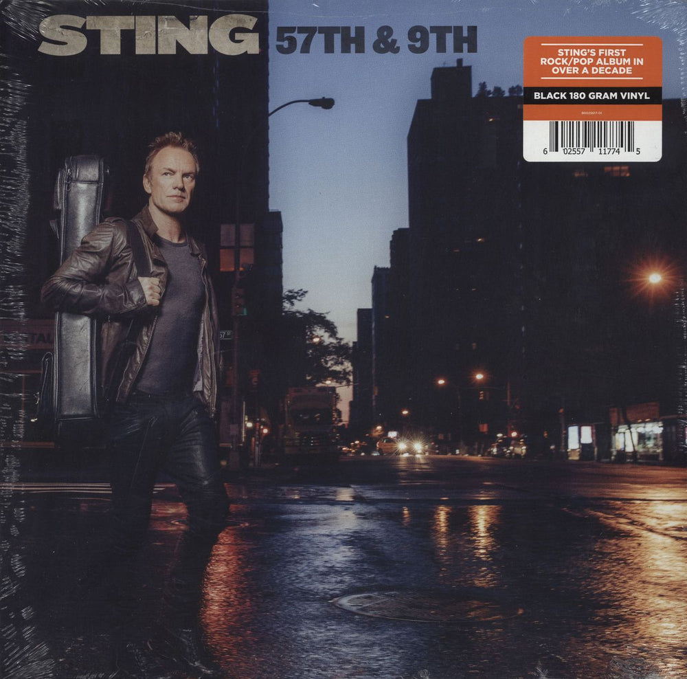 Sting 57th & 9th - 180gm + Sealed US vinyl LP album (LP record) B0025617-01