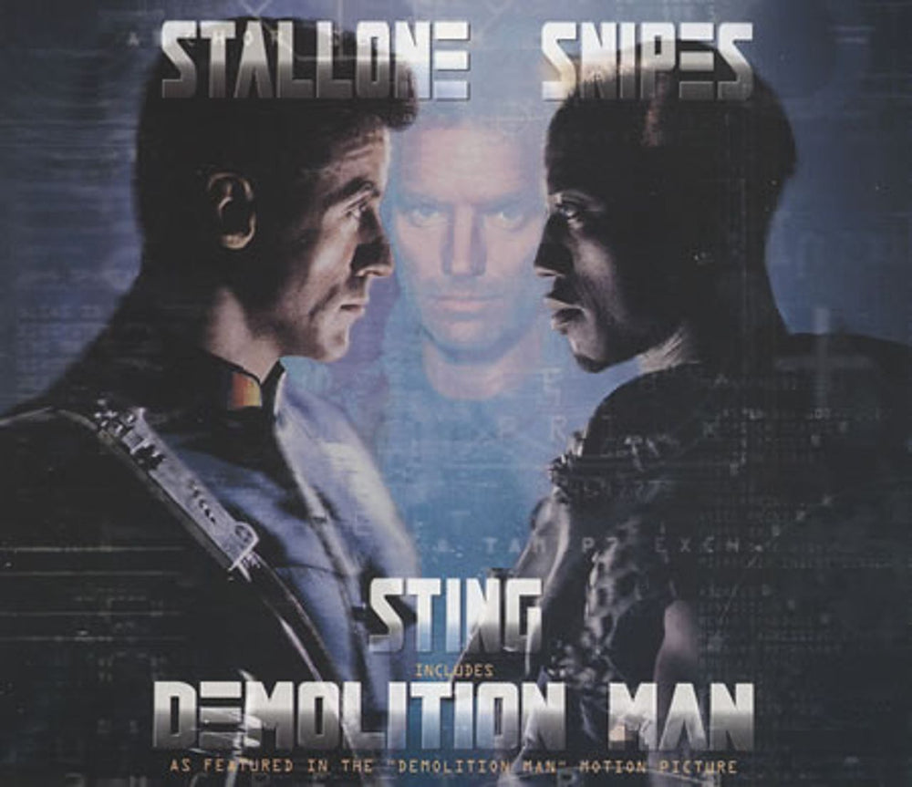 Sting Demolition Man UK CD single (CD5 / 5") 580451-2