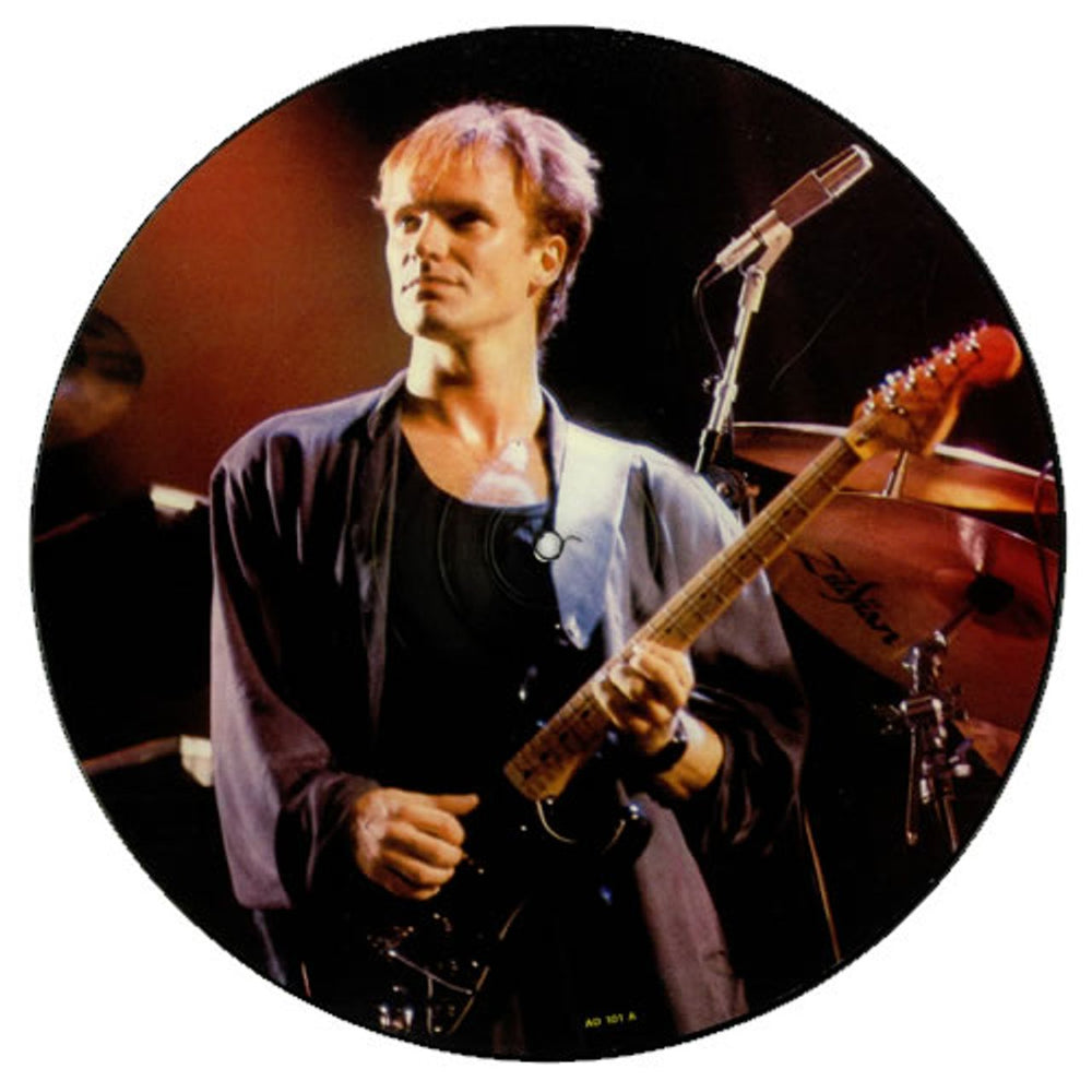 Sting Interview With Sting US picture disc LP (vinyl picture disc album) AD101