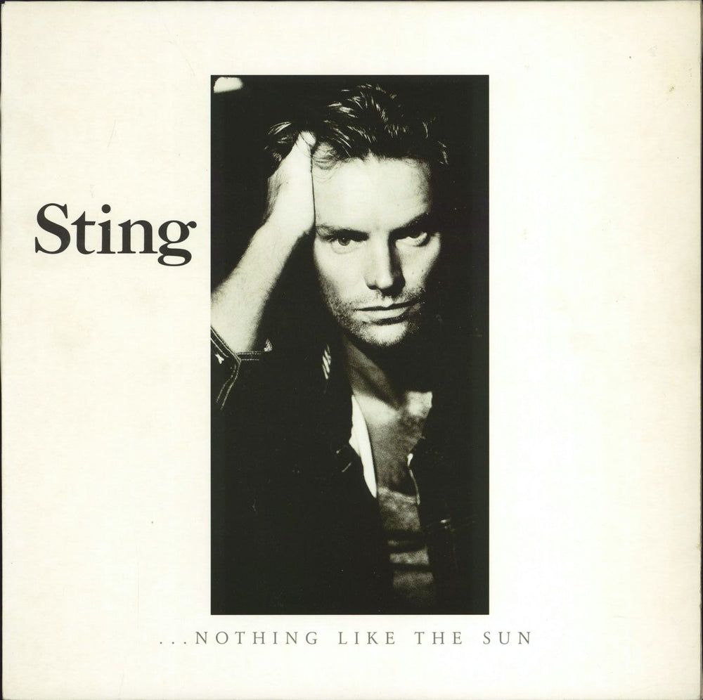 Sting Nothing Like The Sun + Inserts UK 2-LP vinyl record set (Double LP Album) AMA6402