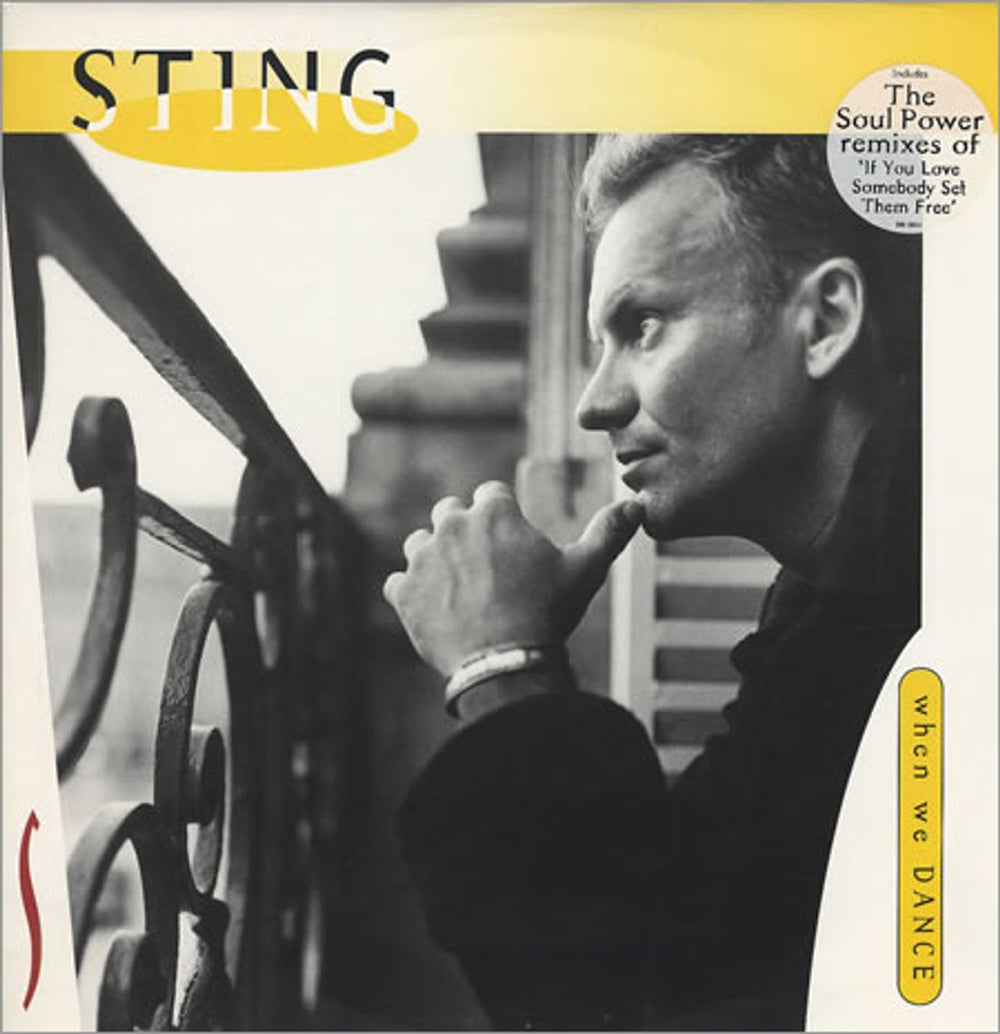 Sting When We Dance UK 12" vinyl single (12 inch record / Maxi-single) 580861-1