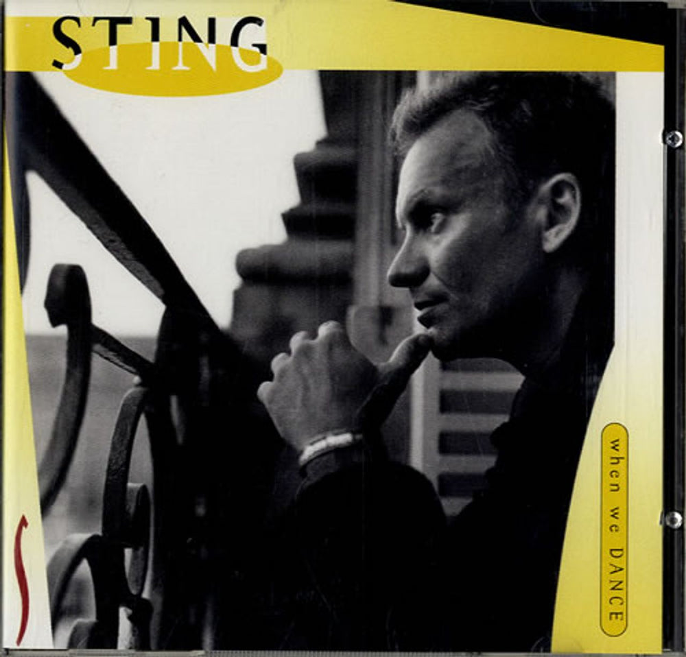 Sting When We Dance US CD single (CD5 / 5") 31458-0854-2