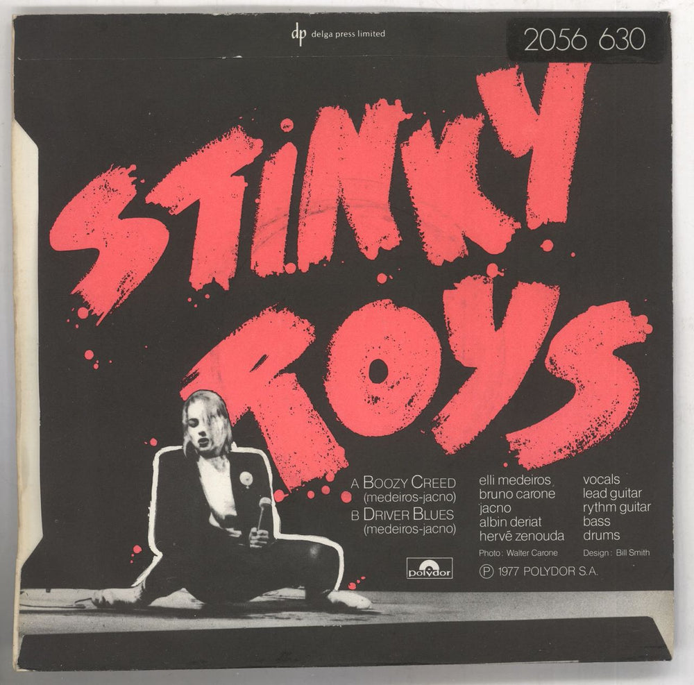 Stinky Toys Boozy Creed - Wide Injection UK 7" vinyl single (7 inch record / 45) Y7907BO711280