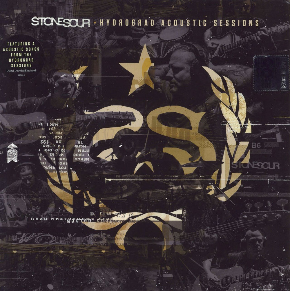 Stone Sour Hydrograd Acoustic Sessions - Grey Vinyl - RSD18 US 12" vinyl single (12 inch record / Maxi-single) RR7440-1