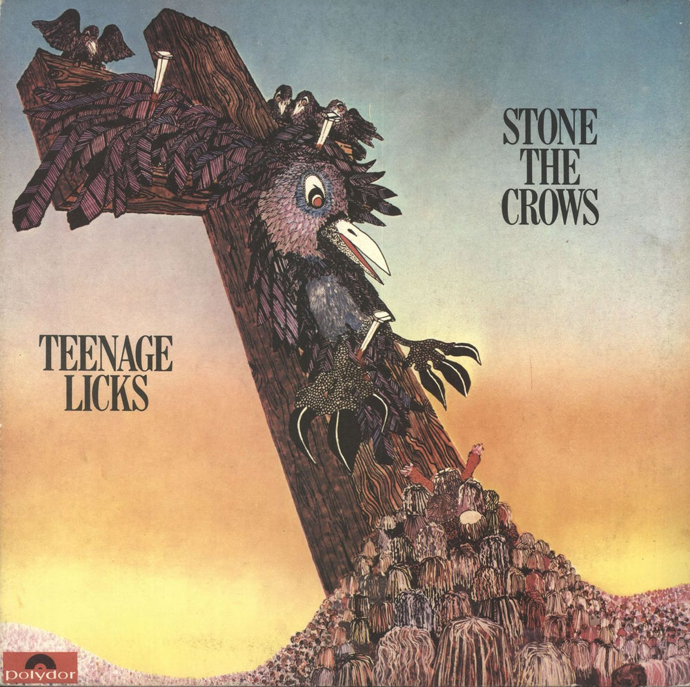 Stone The Crows Teenage Licks - WOL UK vinyl LP album (LP record) 2425071