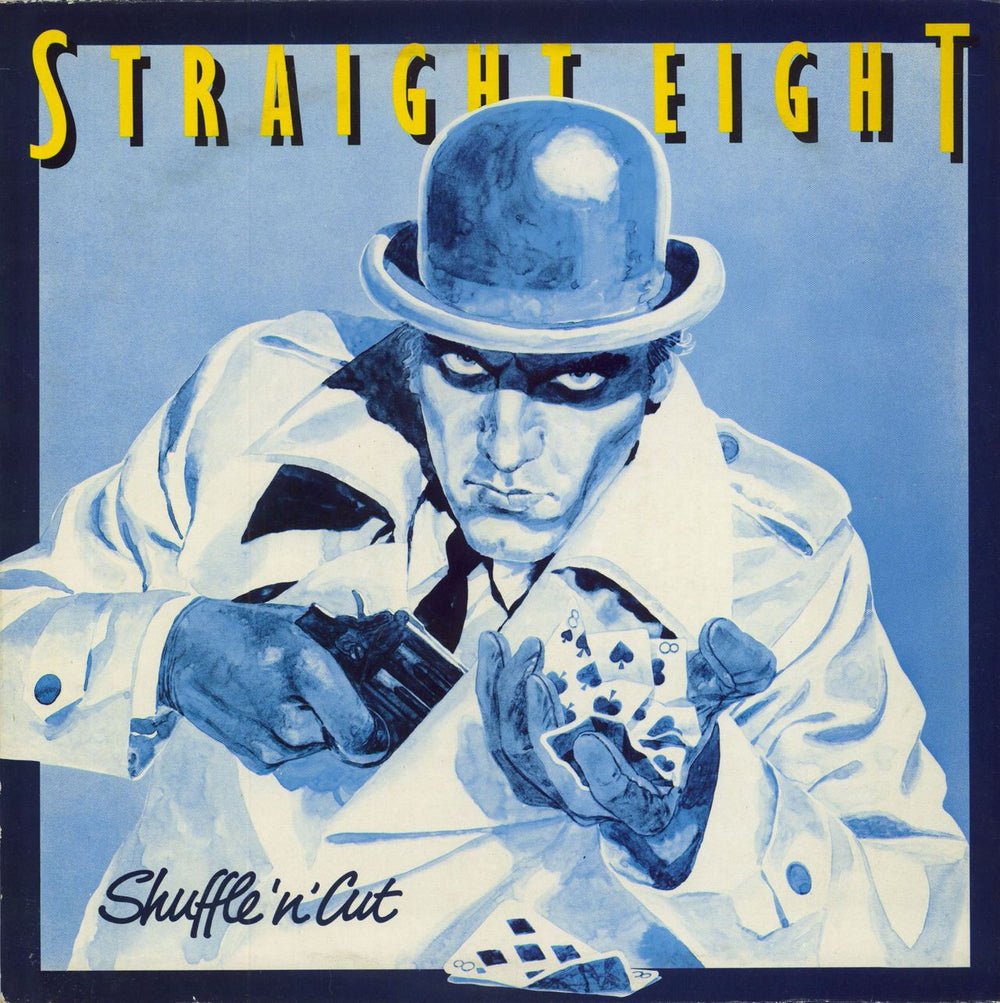 Straight Eight Shuffle 'n' Cut UK vinyl LP album (LP record) FLUSH1