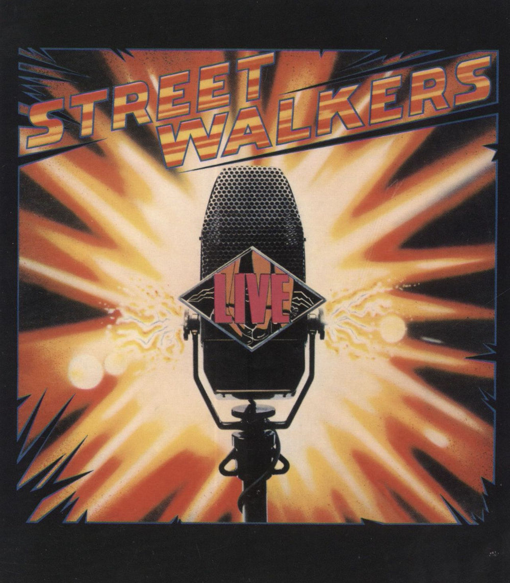 Streetwalkers Live + Slipcase UK CD album (CDLP) BGOCD606