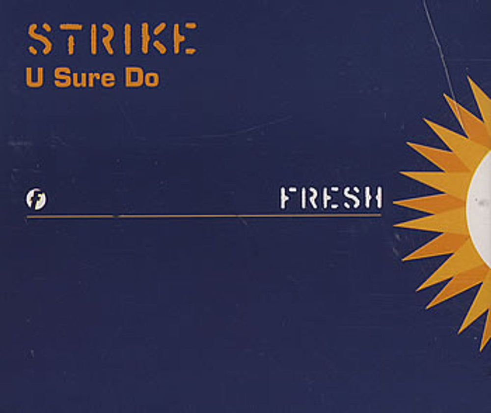 Strike U Sure Do UK CD single (CD5 / 5") FRSHD19