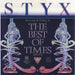 Styx The Best Of Times + Insert Japanese 7" vinyl single (7 inch record / 45) AMP-711