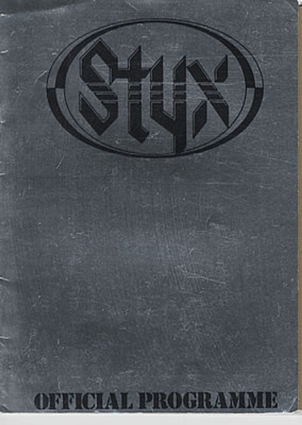 Styx The Paradise Theatre Tour - Official Programme UK tour programme TOUR PROGRAMME