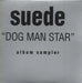 Suede Dog Man Star Album Sampler Austrian Promo CD album (CDLP) SAMPCD23542