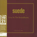 Suede Live At The Roundhouse (15th December 1996) - Gold vinyl UK vinyl LP album (LP record) DEMREC728