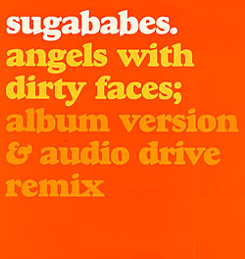 Sugababes Angels With Dirty Faces UK Promo 12" vinyl single (12 inch record / Maxi-single) 12SUGA4