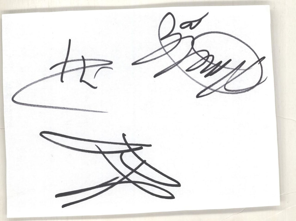 Sugababes Autographs UK memorabilia AUTOGRAPHS