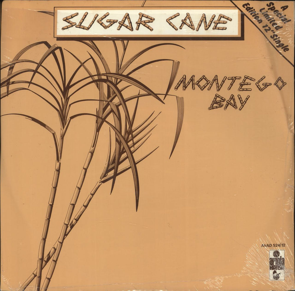 Sugar Cane Montego Bay UK 12" vinyl single (12 inch record / Maxi-single) AHAD524/12