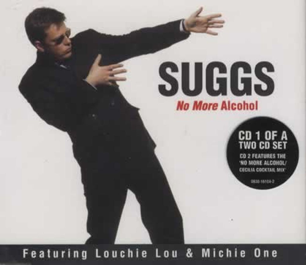 Suggs No More Alcohol UK CD single (CD5 / 5") WEA065CD1