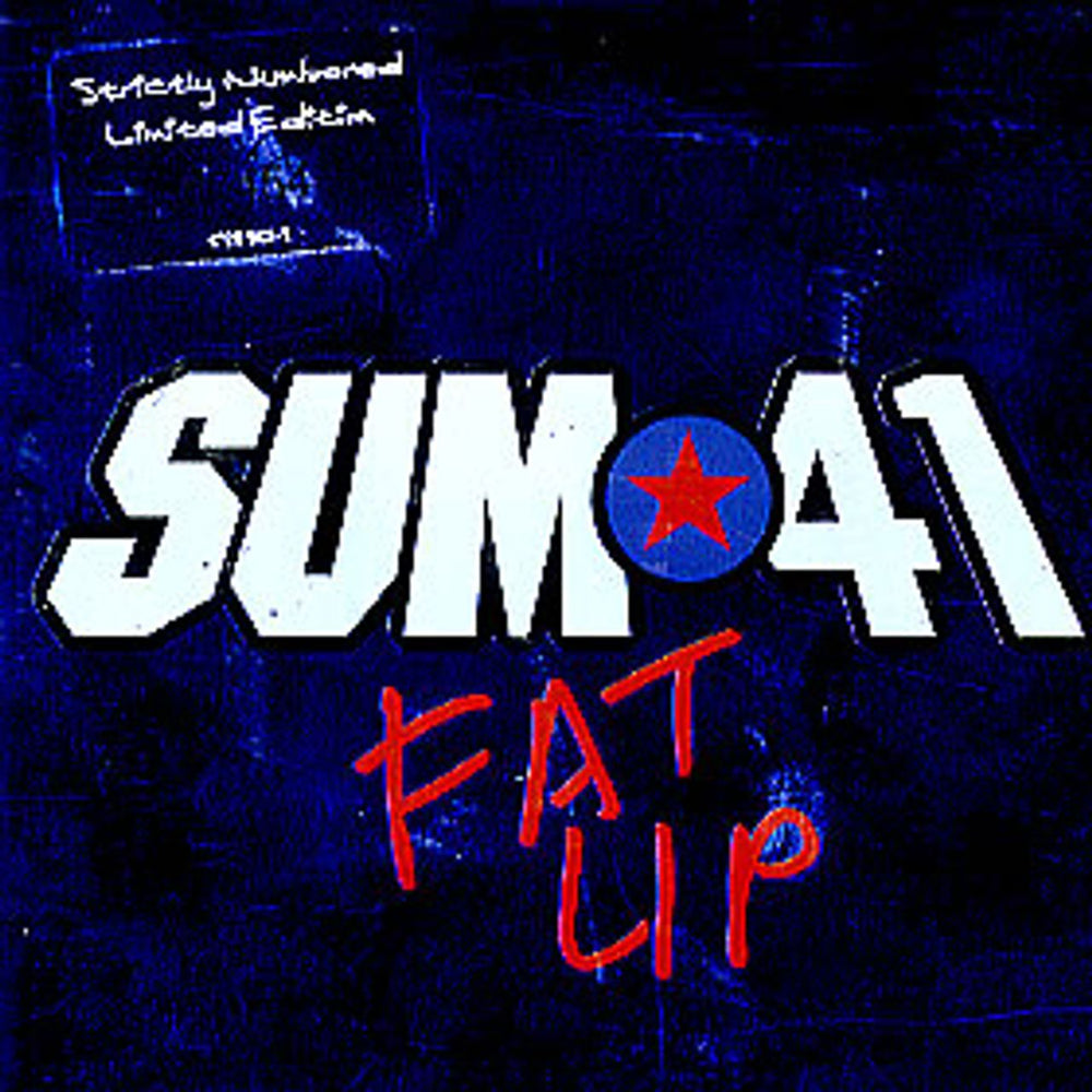 Sum 41 Fat Lip UK DVD Single 588801-9