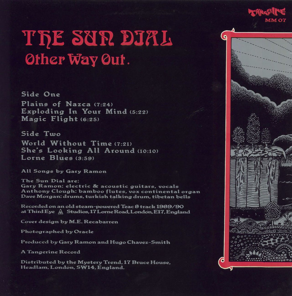 Sun Dial Other Way Out UK vinyl LP album (LP record)