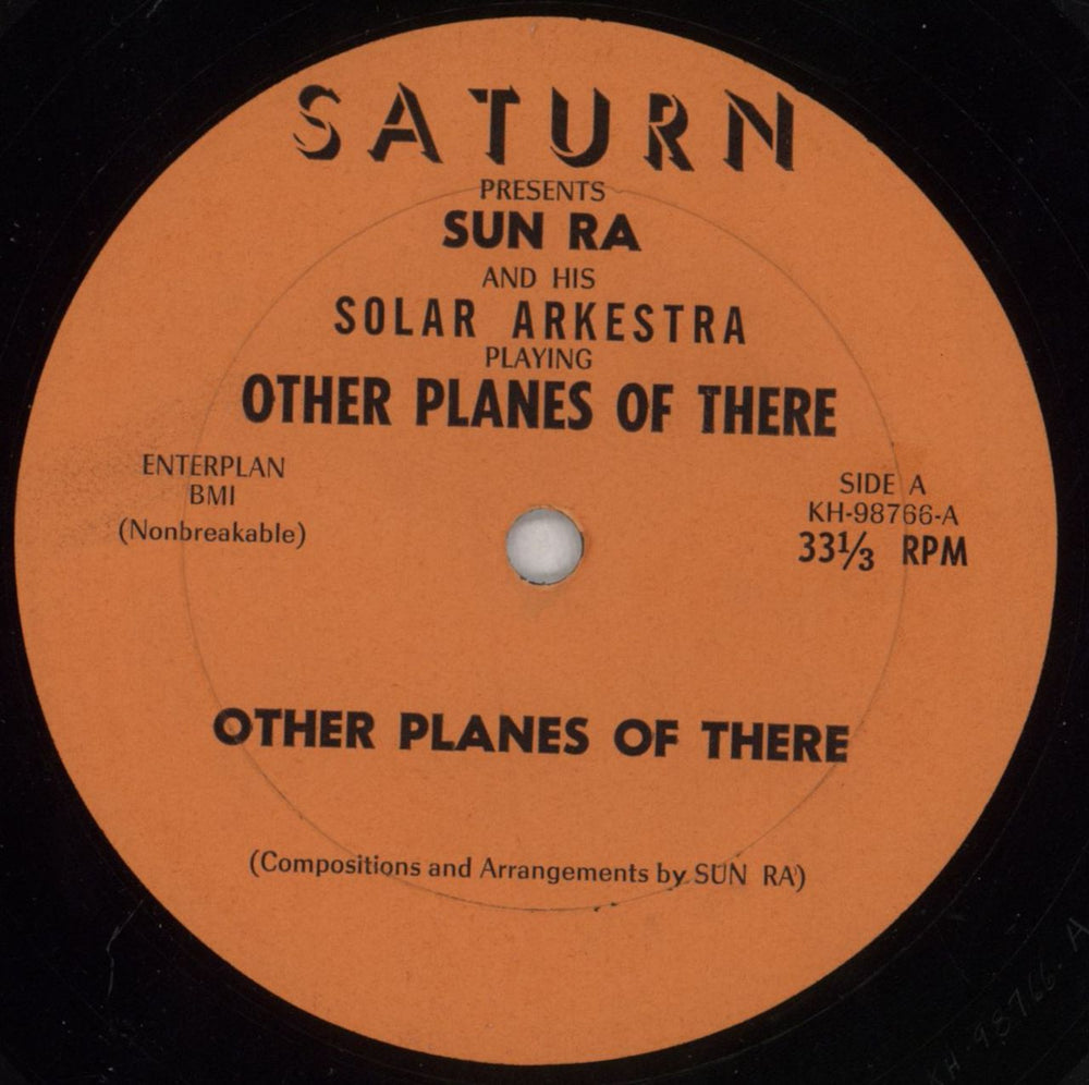 Sun Ra Other Planes Of There US vinyl LP album (LP record) SR4LPOT827196