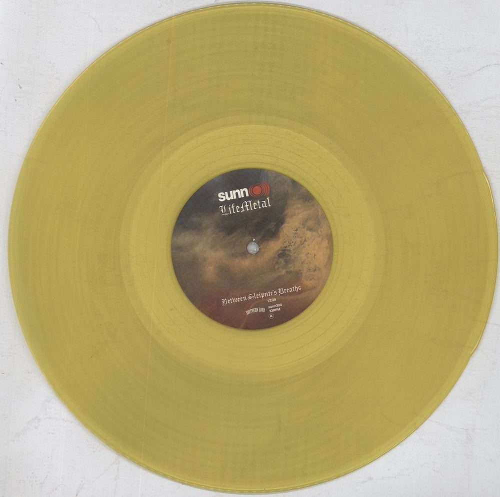 Sunn O))) Life Metal - Yellow Vinyl US 2-LP vinyl record set (Double LP Album) SUQ2LLI820657