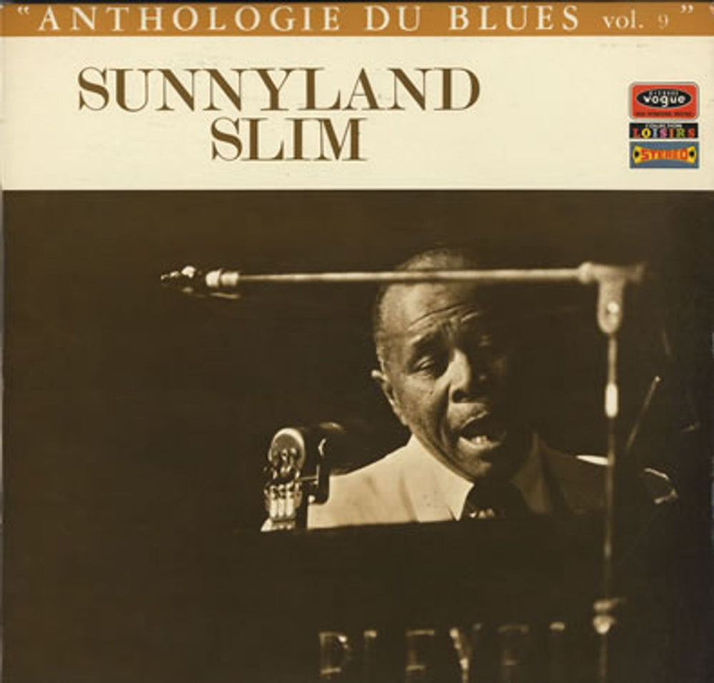 Sunnyland Slim Anthologie Du Blues Vol. 9 French vinyl LP album (LP record) SLVLXP512