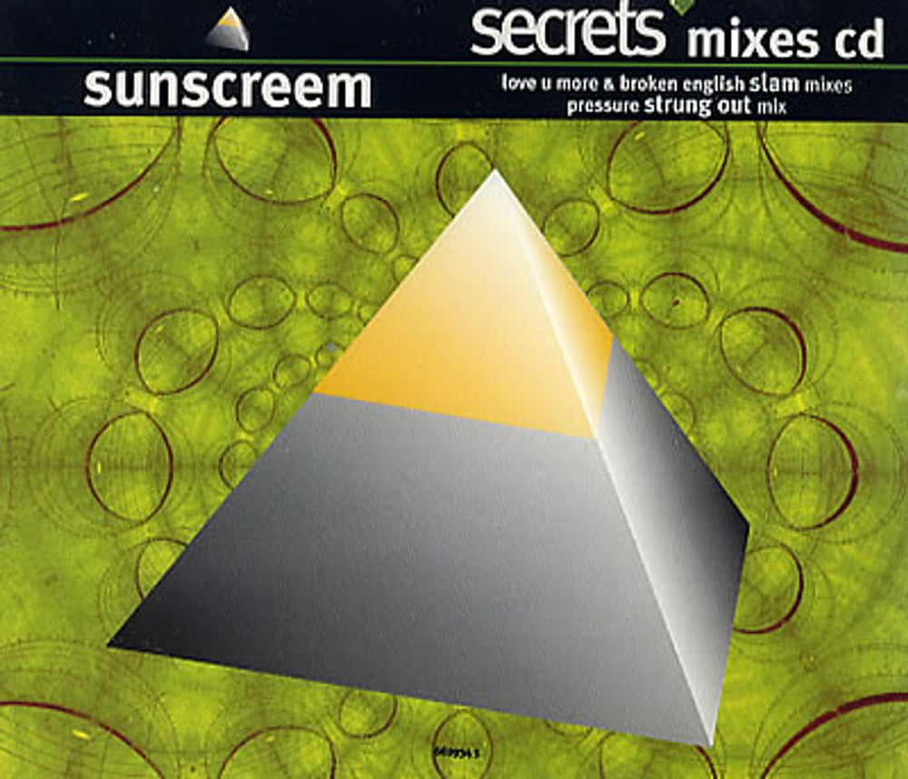 Sunscreem Secrets UK 2-CD single set (Double CD single) 6629342/5