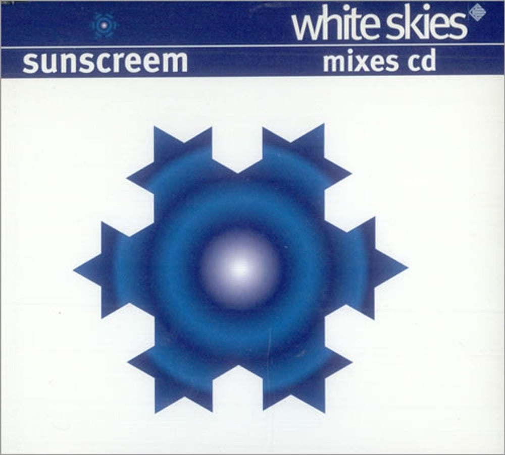 Sunscreem White Skies UK CD single (CD5 / 5") 6627425