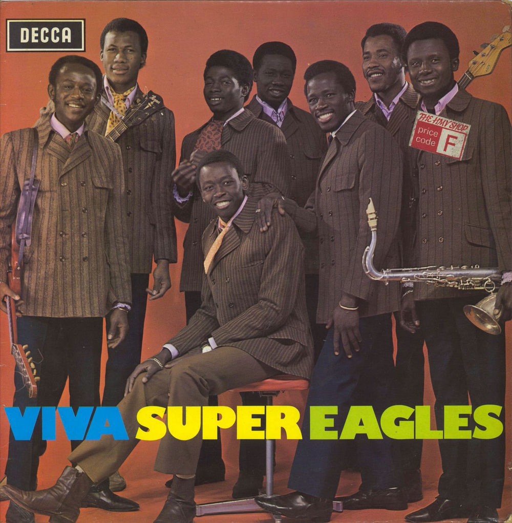 Super Eagles Viva Super Eagles UK vinyl LP album (LP record) WAPS29