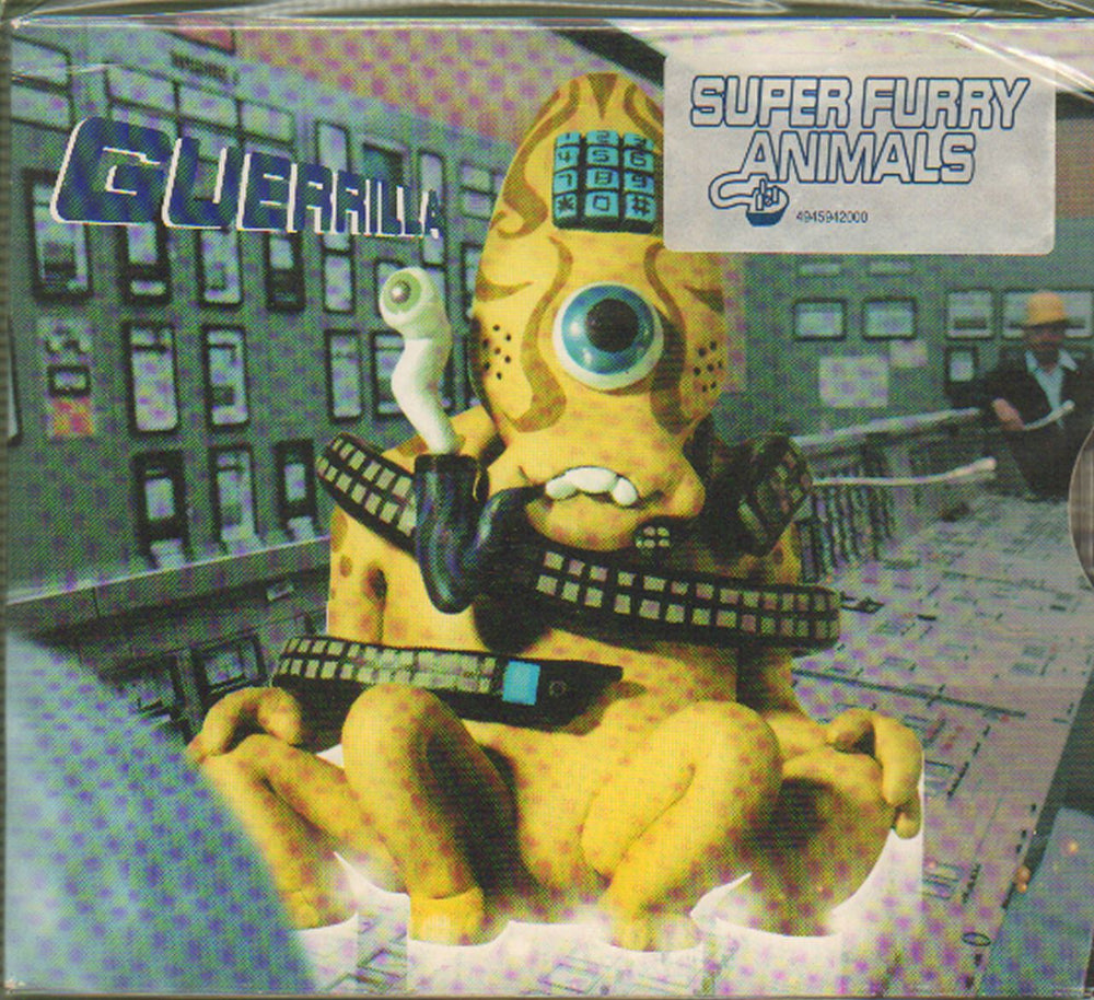 Super Furry Animals Guerrilla Austrian CD album (CDLP) SCR4945942