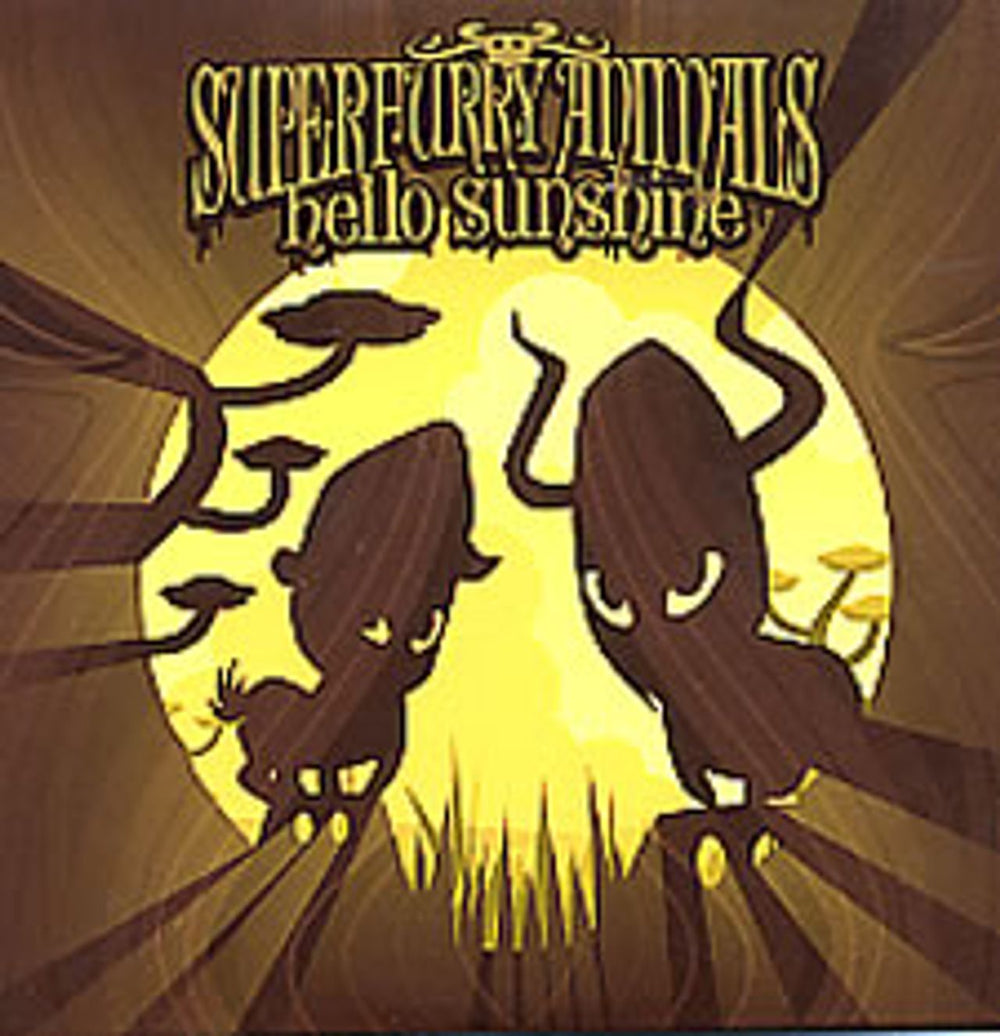 Super Furry Animals Hello Sunshine UK Promo CD single (CD5 / 5") XPCD2875