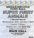 Super Furry Animals Middlesborough Town Hall UK concert ticket CONCERT TICKET