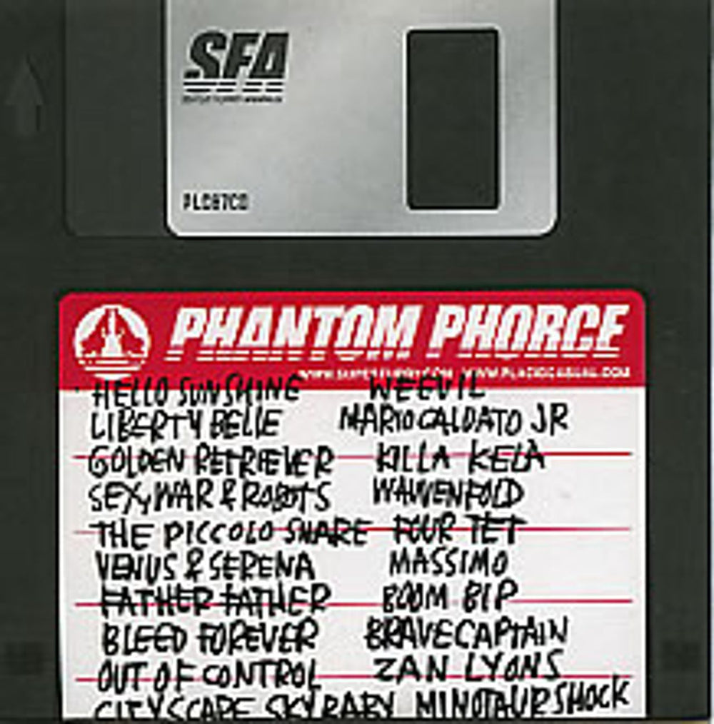 Super Furry Animals Phantom Phorce UK Promo CD album (CDLP) PLC07CD