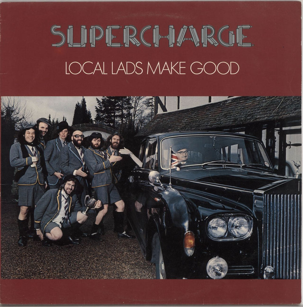 Supercharge Local Lads Make Good UK vinyl LP album (LP record) V2053