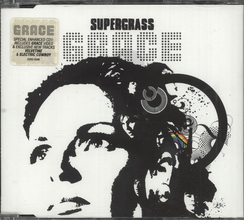 Supergrass Grace - CD1 UK CD single (CD5 / 5") CDRS6586