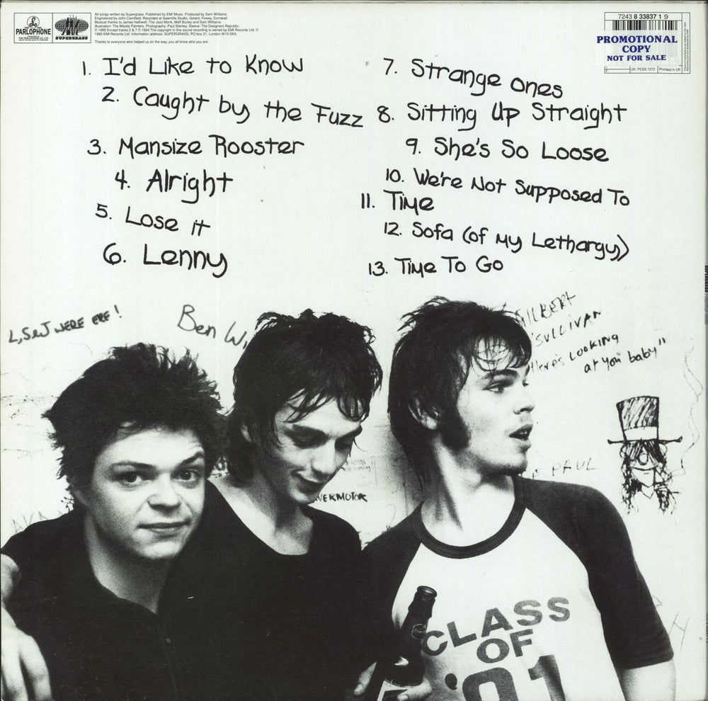 Supergrass I Should Coco + 7" & Sales Presenter UK vinyl LP album (LP record) 724383383719