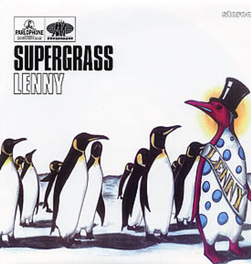 Supergrass Lenny UK Promo 12" vinyl single (12 inch record / Maxi-single) 12RDJ6410