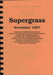 Supergrass November 1997 Tour Itinerary UK Itinerary TOUR ITINERARY