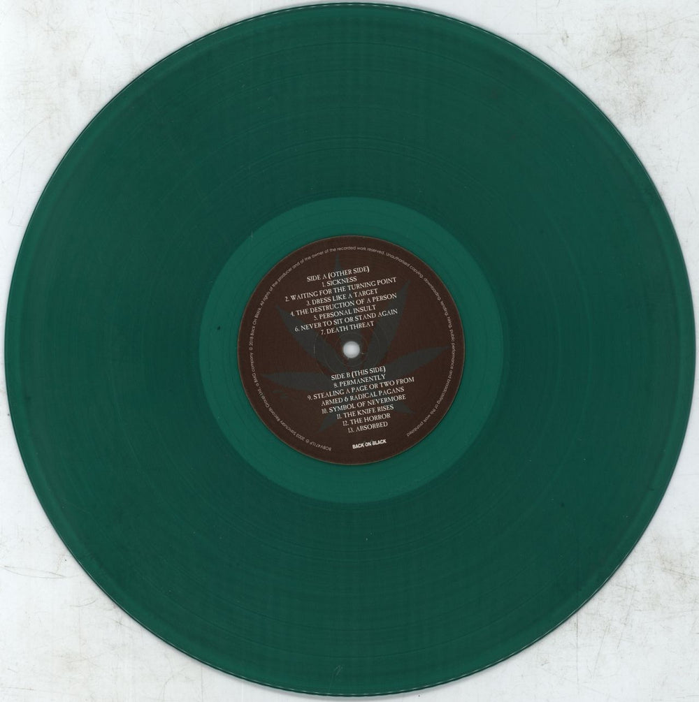 Superjoint Ritual A Lethal Dose of American Hatred - Green Vinyl - RSD18 UK vinyl LP album (LP record) SJRLPAL815950