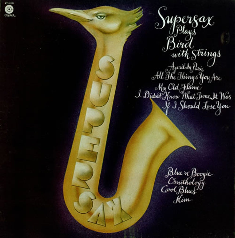 Supersax Plays Bird with Strings US vinyl LP album (LP record) ST-11371