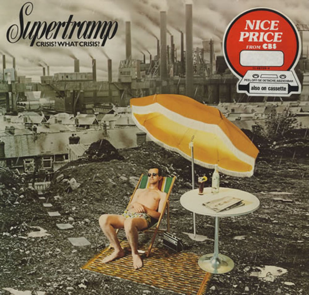 Supertramp Crisis? What Crisis? Dutch vinyl LP album (LP record) AMNP123